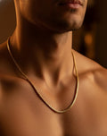 Elegant Gold Plated Men's Chain 18 Inch